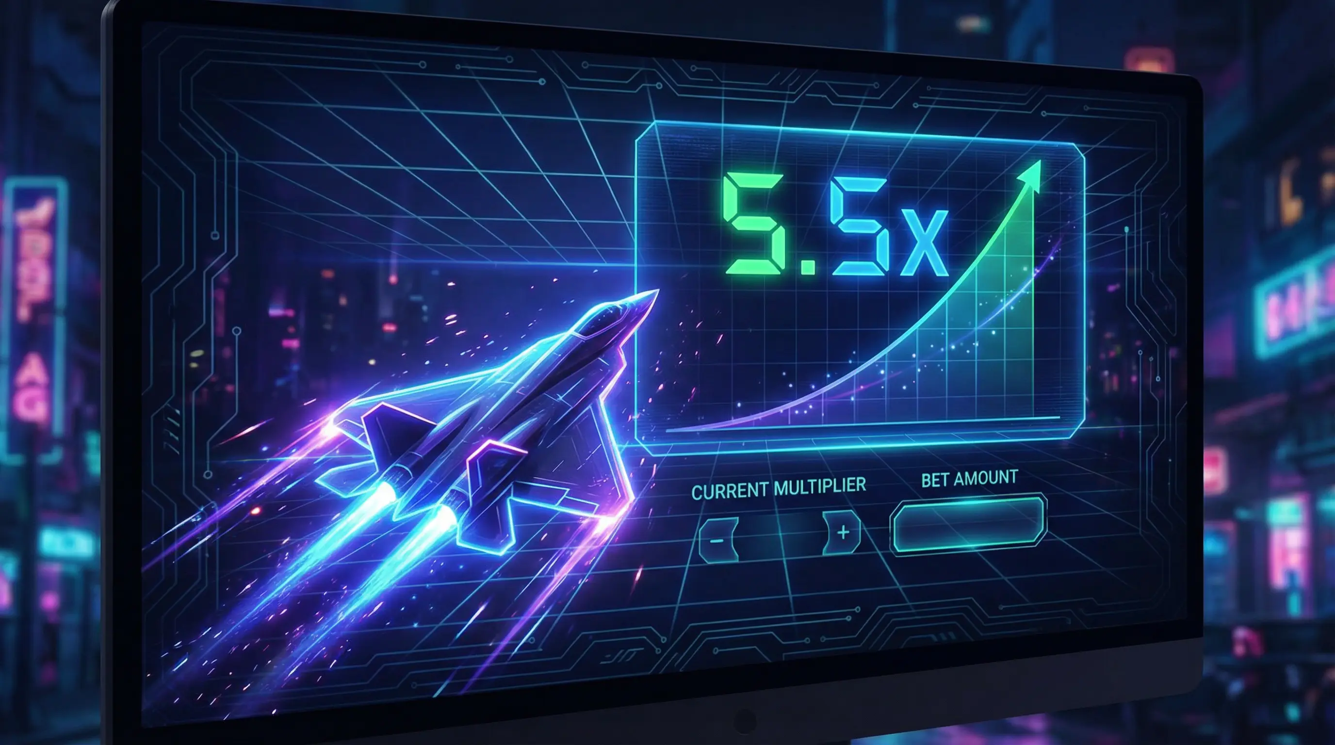 Juego Aviator con multiplicador en casino online con dinero real México